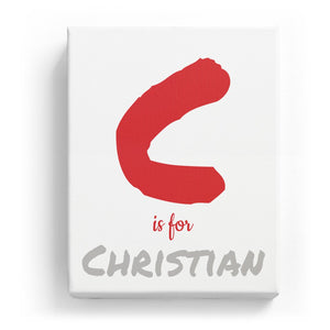 C is for Christian - Artistic