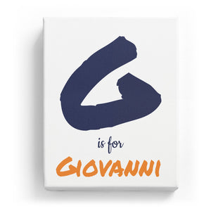 G is for Giovanni - Artistic