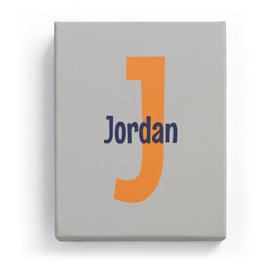 Jordan Overlaid on J - Cartoony