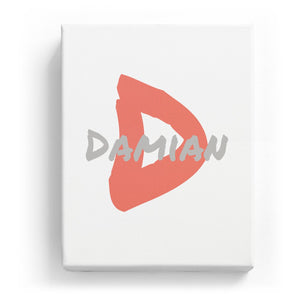 Damian Overlaid on D - Artistic