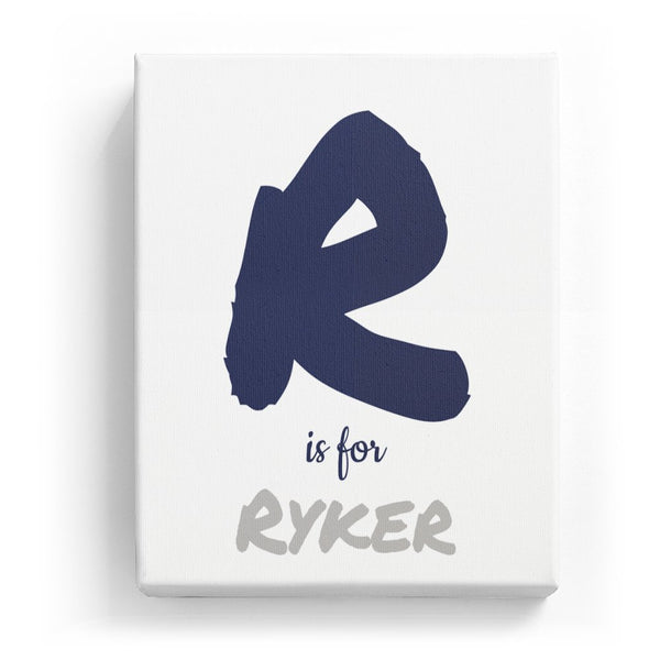 R is for Ryker - Artistic
