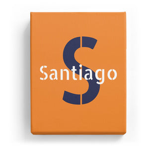 Santiago Overlaid on S - Stylistic