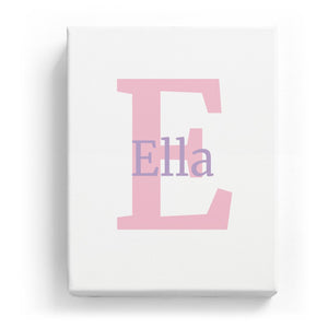Ella Overlaid on E - Classic