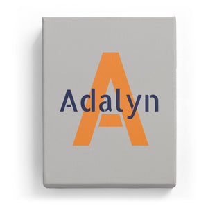 Adalyn Overlaid on A - Stylistic