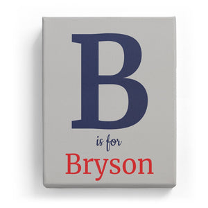 B is for Bryson - Classic