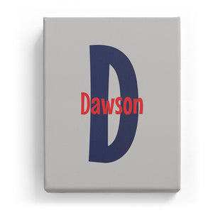 Dawson Overlaid on D - Cartoony