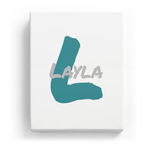 Layla Overlaid on L - Artistic