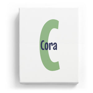 Cora Overlaid on C - Cartoony