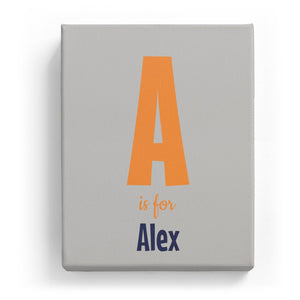 A is for Alex - Cartoony
