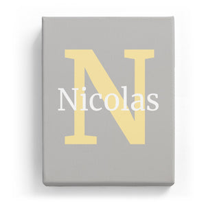 Nicolas Overlaid on N - Classic