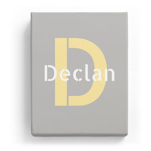 Declan Overlaid on D - Stylistic