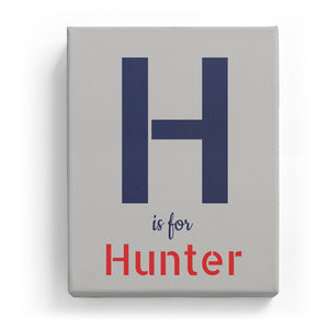 H is for Hunter - Stylistic