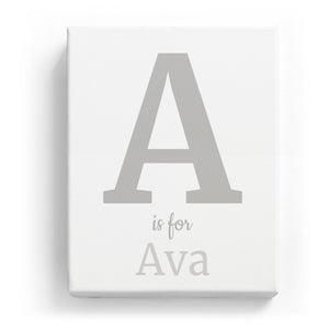 A is for Ava - Classic