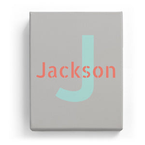 Jackson Overlaid on J - Stylistic