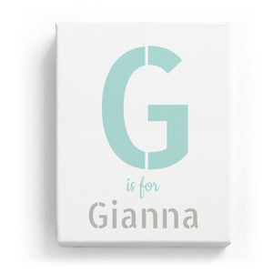 G is for Gianna - Stylistic