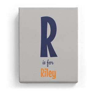 R is for Riley - Cartoony