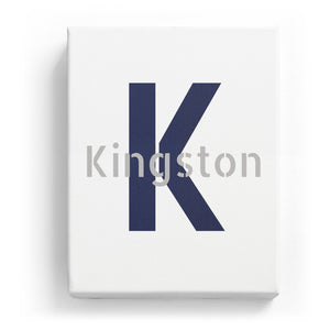 Kingston Overlaid on K - Stylistic
