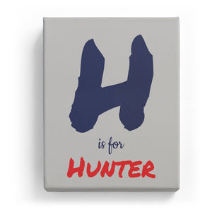 H is for Hunter - Artistic