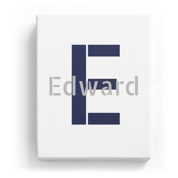 Edward Overlaid on E - Stylistic
