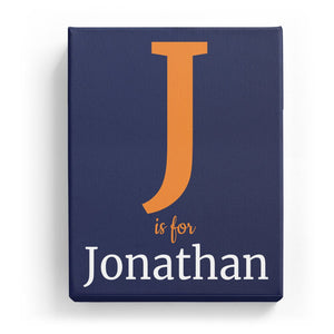 J is for Jonathan - Classic