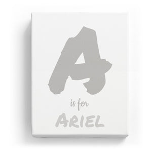 A is for Ariel - Artistic