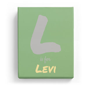 L is for Levi - Artistic