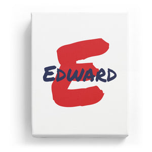 Edward Overlaid on E - Artistic