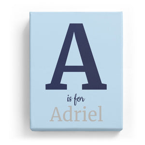 A is for Adriel - Classic