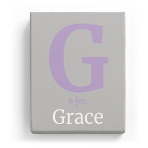 G is for Grace - Classic