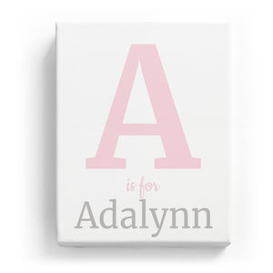 A is for Adalynn - Classic