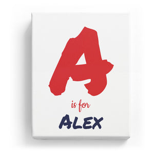 A is for Alex - Artistic