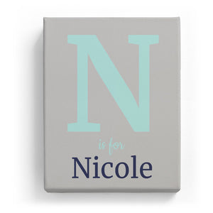 N is for Nicole - Classic