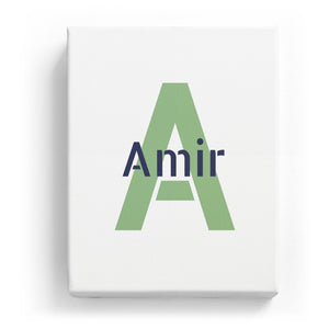 Amir Overlaid on A - Stylistic