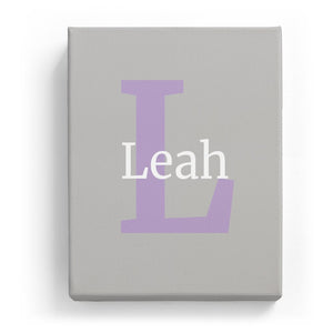 Leah Overlaid on L - Classic