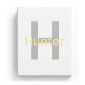 Hunter Overlaid on H - Stylistic