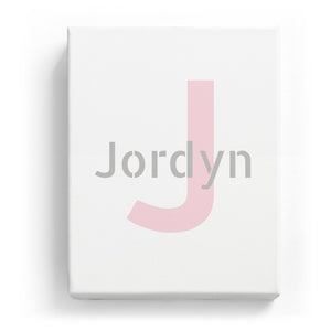 Jordyn Overlaid on J - Stylistic