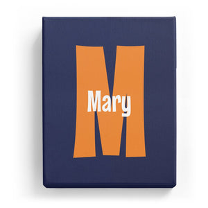 Mary Overlaid on M - Cartoony