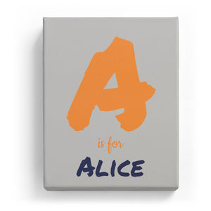 A is for Alice - Artistic