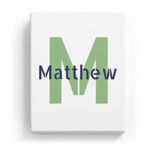 Matthew Overlaid on M - Stylistic