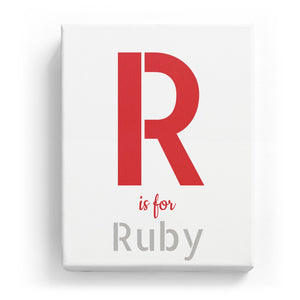 R is for Ruby - Stylistic