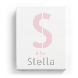 S is for Stella - Stylistic