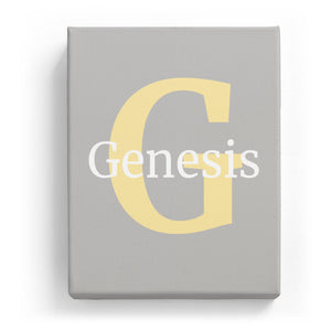 Genesis Overlaid on G - Classic