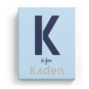 K is for Kaden - Stylistic