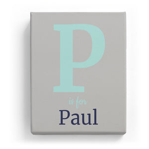 P is for Paul - Classic