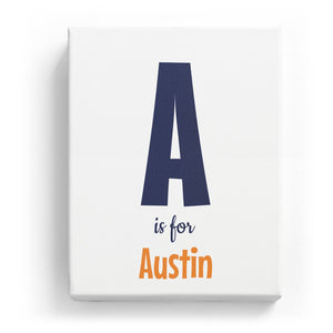 A is for Austin - Cartoony