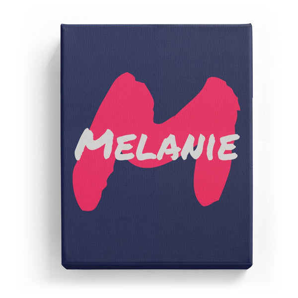 Melanie Overlaid on M - Artistic