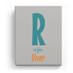 R is for River - Cartoony