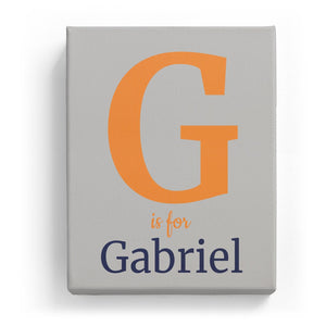 G is for Gabriel - Classic