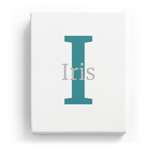 Iris Overlaid on I - Classic