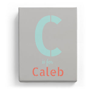 C is for Caleb - Stylistic